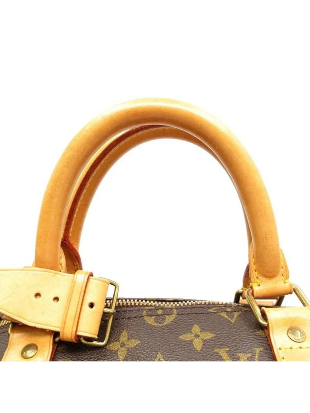 Louis Vuitton Keepall Bandouliere 50 Monogram Boston Bag Brown